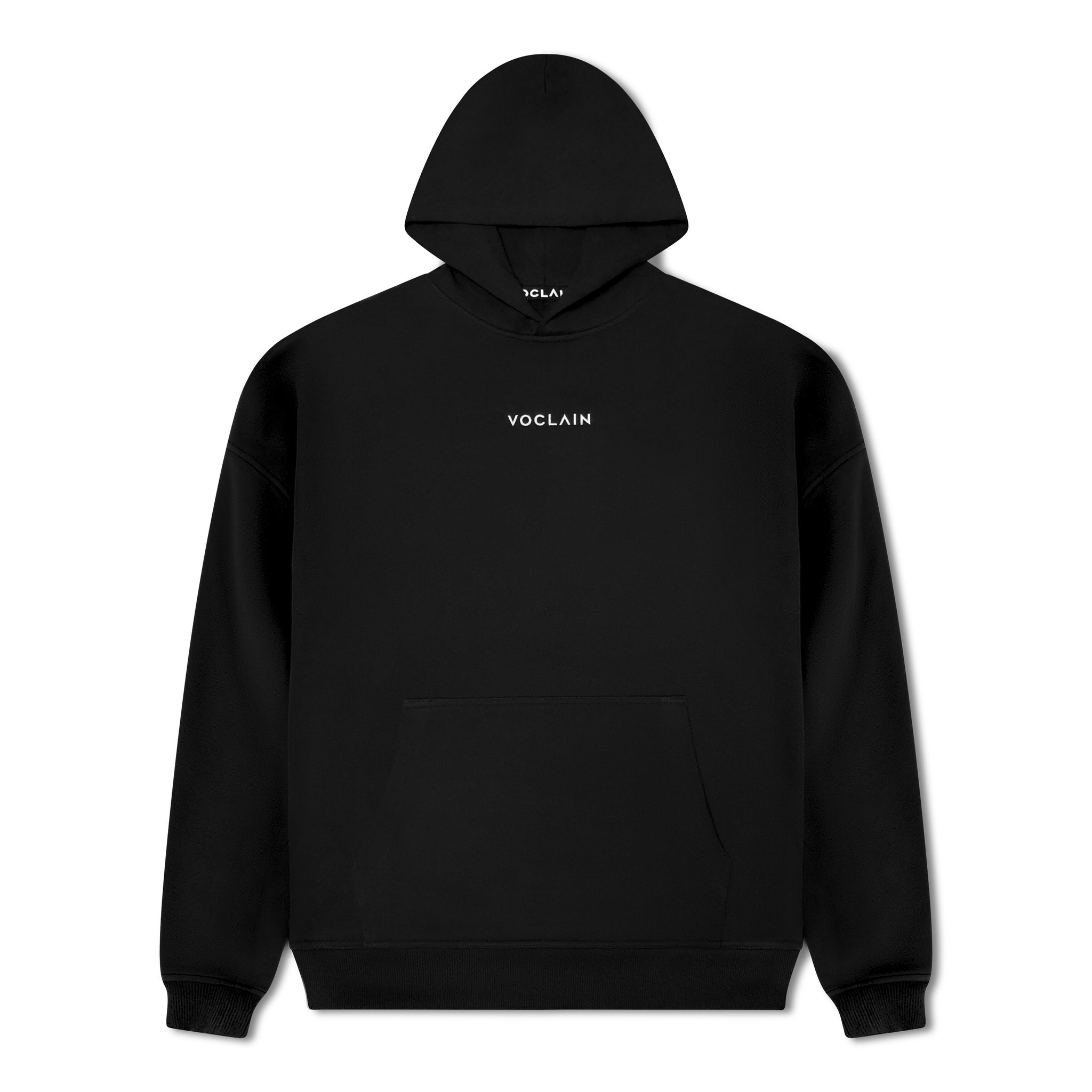 Voclain Hoodie Oversized Black - Graffiti Drip Paris X Miami