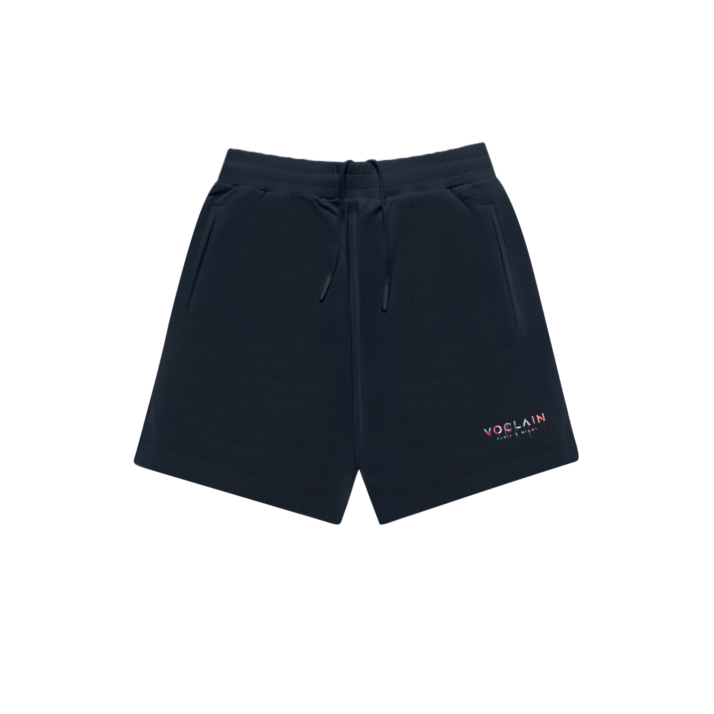 Voclain Shorts Black - Paris X Miami