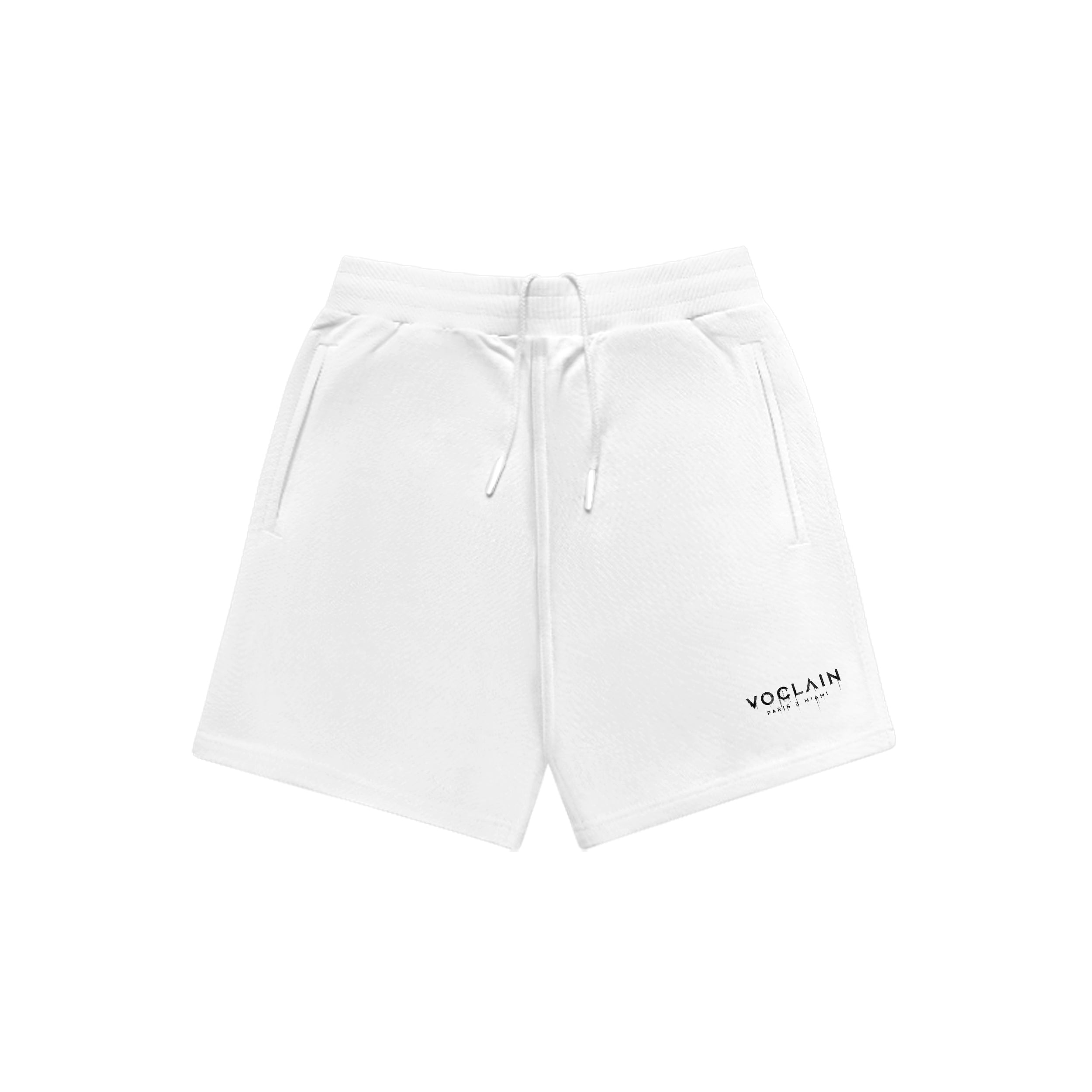 Voclain Shorts White - Paris X Miami